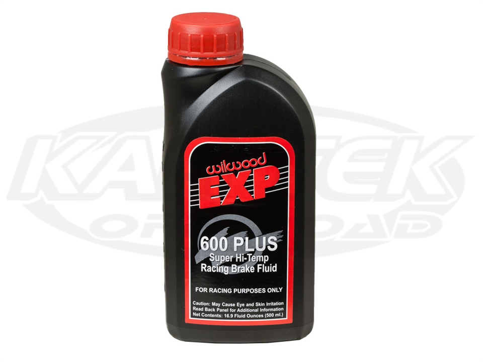 Wilwood DOT 4 EXP 600 Plus Racing Brake Fluid 500ml Typical Boiling
