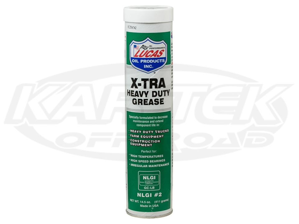 Lucas Oil Products 10301 XTRA Heavy Duty NLGI 2 MultiPurpose Grease 14.5oz Grease Gun Tube