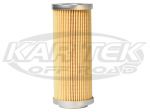 LEE 10 Micron Paper Power Steering Filter Element 4-1/2" Long 1-3/4" Diameter 1" Opening