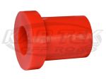 AutoFab Hard Red Urethane Bushing 1" Inside Diameter 1.5" Outside Diameter 2-1/4" Total Length