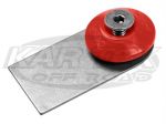 AutoFab Body Panel Mounting Tab With Red Urethane Washer, Allen Bolt And Nyloc Nut