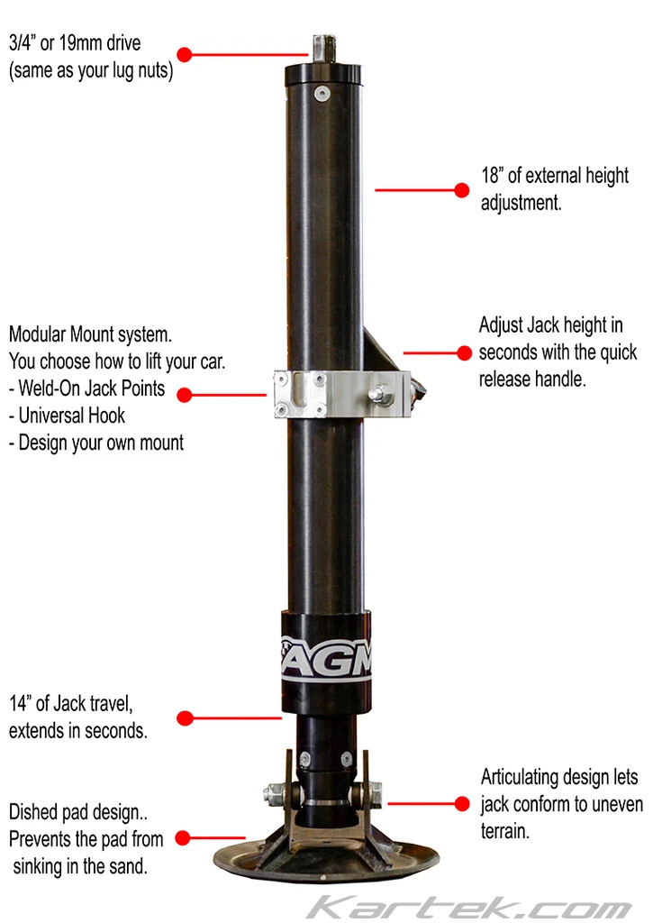 agm all german motor sports eja-2011 manual offroad racing screw jack