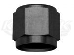 Fragola AN -3 Female Black Anodized Aluminum Tube Nuts For 3/16" Outside Diameter Hardline Tubing