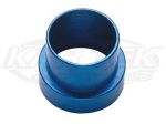 Fragola AN -3 Female Blue Anodized Aluminum Tube Sleeves For 3/16" Outside Diameter Hardline Tubing