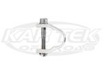 Axia Alloys 3/4" Inside Diameter Clear Anodized Billet Aluminum Clamp Fits Any Of Their Mounts