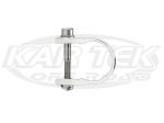 Axia Alloys 1.3" Inside Diameter Clear Anodized Billet Aluminum Clamp Fits Any Of Their Mounts