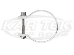 Axia Alloys 2-3/8" Inside Diameter Clear Anodized Billet Aluminum Clamp Fits Any Of Their Mounts