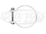 Axia Alloys 2-1/2" Inside Diameter Clear Anodized Billet Aluminum Clamp Fits Any Of Their Mounts