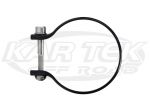 Axia Alloys 2-5/8" Inside Diameter Black Anodized Billet Aluminum Clamp Fits Any Of Their Mounts