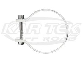 Axia Alloys 2-3/4" Inside Diameter Clear Anodized Billet Aluminum Clamp Fits Any Of Their Mounts