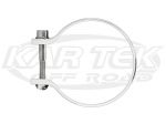 Axia Alloys 2-7/8" Inside Diameter Clear Anodized Billet Aluminum Clamp Fits Any Of Their Mounts