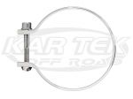 Axia Alloys 3-1/4" Inside Diameter Clear Anodized Billet Aluminum Clamp Fits Any Of Their Mounts