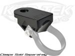 Axia Alloys 35 Degree Black Billet Aluminum A-Pillar Or C-Pillar Light Mount With 3/8" Hole