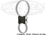 Axia Alloys Black Anodized Parallel Figure 8 Bracket For Shock Reservoirs, Ignition Coils, Fuel Pump