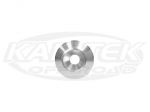 Kartek Off-Road Mini 1" Machine Finish Billet Aluminum Flat Body Washer Uses 1/4" Bolt