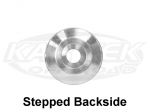 Kartek Off-Road 1-1/2" Machine Finish Billet Aluminum Stepped Body Washer Uses 5/16" Bolt