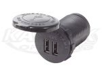 Blue Sea Systems Quick Charge Dual USB Power Outlet Sockets 12 Volt 4.8 Amp DC Total Output For Both