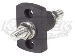 Blue Sea Systems 3/8" Stud Black Negative Battery Terminal Feed Through Connector For Firewall