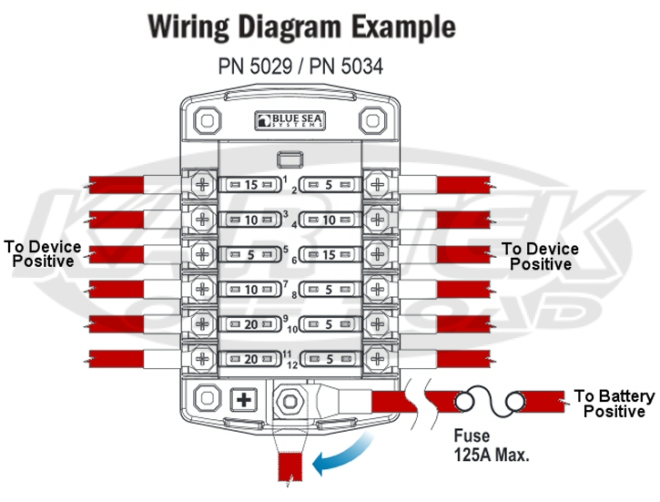 Marine Fuse Block Wiring