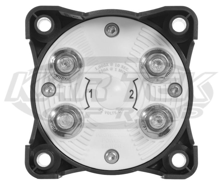 Blue Sea Systems 5511e Battery Switch With Dual Circuit Plus