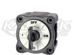 Blue Sea Systems M-Series Black Single Battery Cut Off Isolator Switch With Removable Key