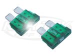 Blue Sea Systems ATO/ATC 30 Amp easyID Fuses With LED That Lights Up When The Fuse Has Blown 2 Pack