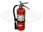 Amerex Red Fire Extinguisher 5 Lbs Regular Dry Chemical Extinguisher Class A:B:C