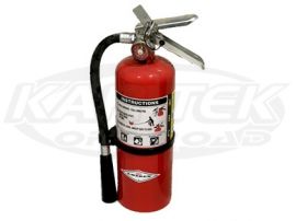Amerex Red Fire Extinguisher 10 Lbs Regular Dry Chemical Extinguisher Class A:B:C