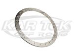 BTR Racing Wheels Replacement 15" Diameter 24 Bolt Polished Aluminum Beadlock Rings