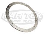 BTR Racing Wheels Replacement 17" Diameter 24 Bolt Polished Aluminum Beadlock Rings