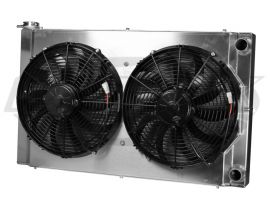 CBR 31x19 Dual Pass Aluminum Radiator With Dual Fans With Left