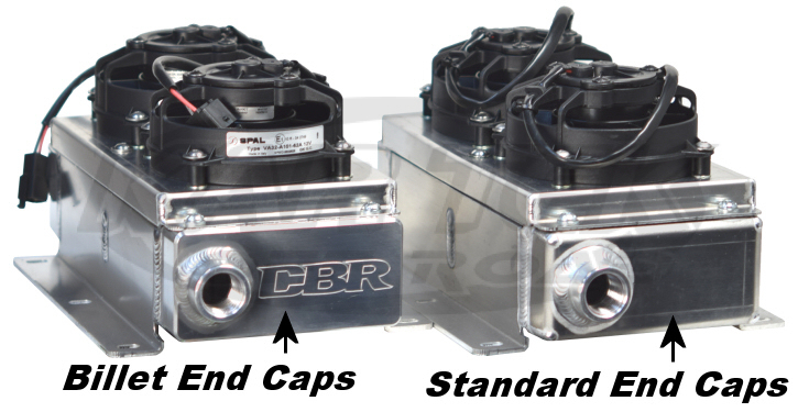 cbr billet aluminum oil coolers versus standard oil coolers