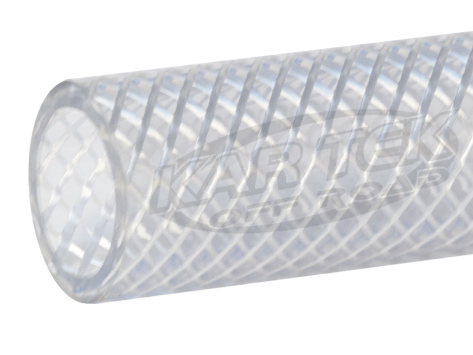 PVC Helix Reinforced Clear 3/4" Inside Diameter Fill Hose 1/8" Thick 1