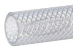 PVC Helix Reinforced Clear 1/2" Inside Diameter Fill Hose 1/8" Thick 3/4" Outside Diameter