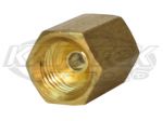 Brass 3/16" Inverted Flare American Brake Line To 3/16" Inverted Flare American Brake Line Couplers