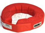 Crow Enterprizes 20162K Junior Round Red Helmet Support Neck Collar 1-1/2" Thk At Shoulders SFI 3.3