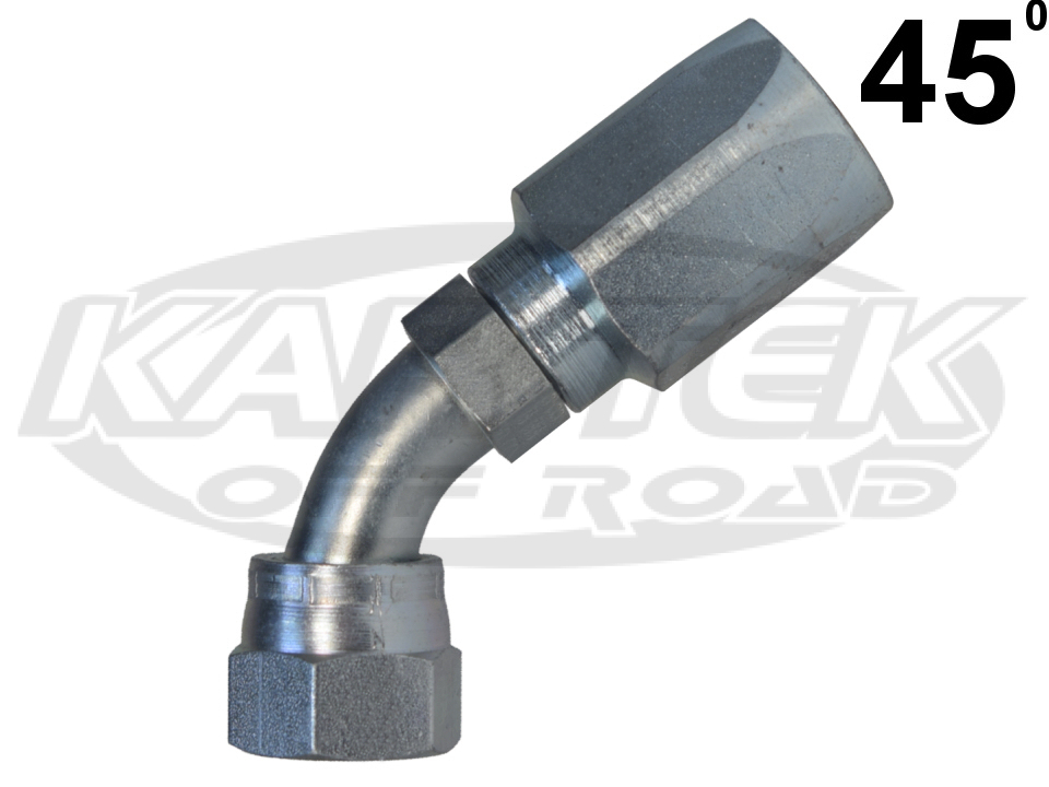 Eaton 19026512S AN 12 Steel Power Steering High Pressure 45 Degree