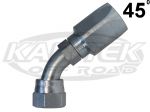 Eaton 190297-4S AN -4 Steel Hydraulic High Pressure 45 Degree Bent Tube Hose Ends