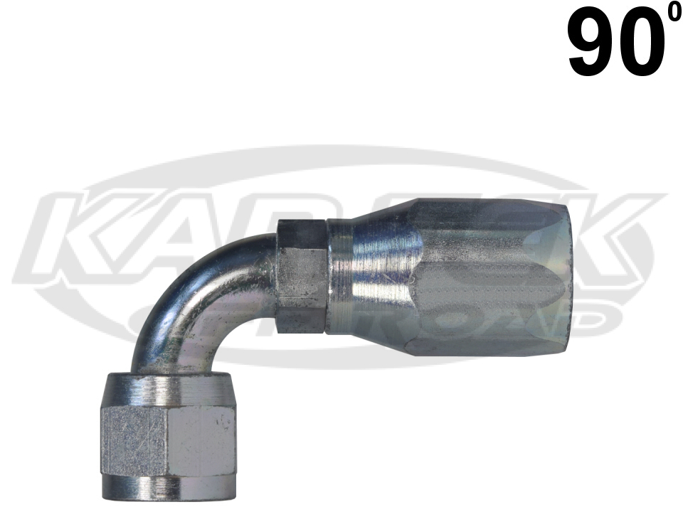 Eaton 19026112S AN 12 Steel Power Steering High Pressure 90 Degree