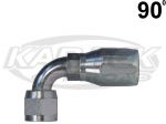 Eaton 190296-4S AN -4 Steel Hydraulic High Pressure 90 Degree Bent Tube Hose Ends