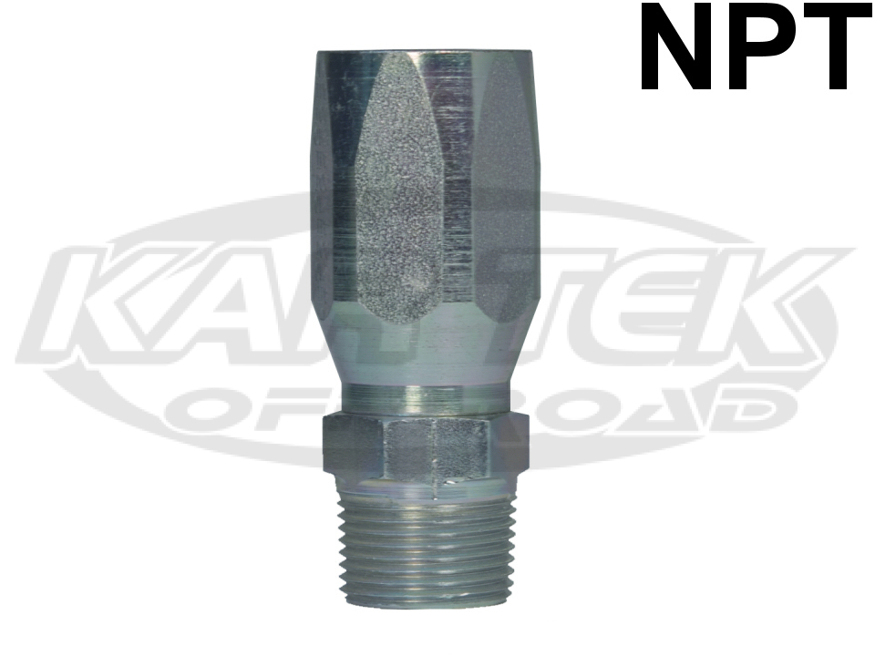 Eaton 441246S AN 6 Hose To 1/4" NPT Thread Steel Hydraulic High