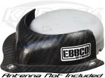 EBBCO Offroad Carbon Fiber Lowrance GPS Antenna Guard Protects Antenna Without GPS Interference