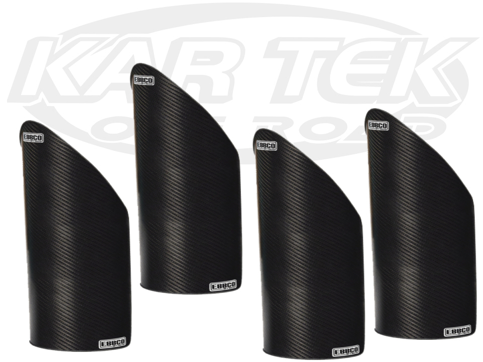 EBBCO Offroad Carbon Fiber UTV Shock Shield Kit For 2.5" Dia King, Sway