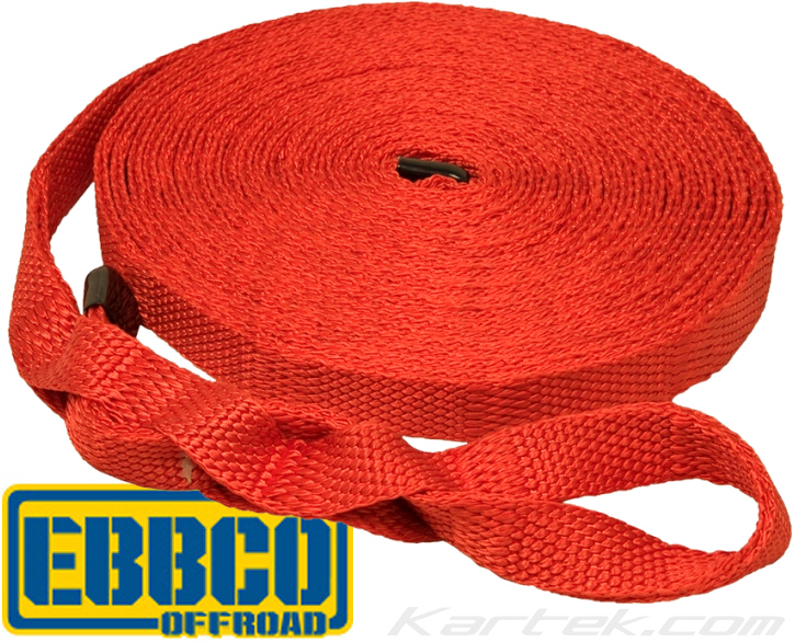 ebbco offroad carbon fiber speedstrap red woven tow strap holder