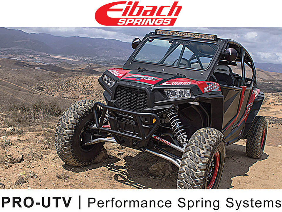 Eibach E85-209-036-02-22 24-C POLARIS XPEDITION STAGE 2 PRO UTV SPRING KIT SET OF 8 SPRINGS + HARDWARE