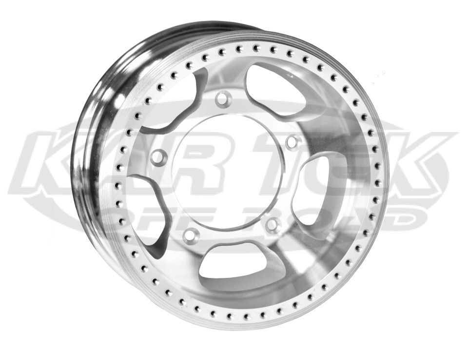 EMPI RaceTrim Beadlock Wheels 15" x 7" Without Ring 5 Lug 205mm Bolt Pattern 25/8" Back
