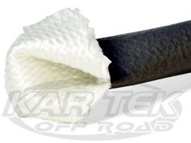 Black 5/8" Inside Diameter Fiberglass Woven Firesleeve 500 Degree Continuous Exposure Price Per Foot