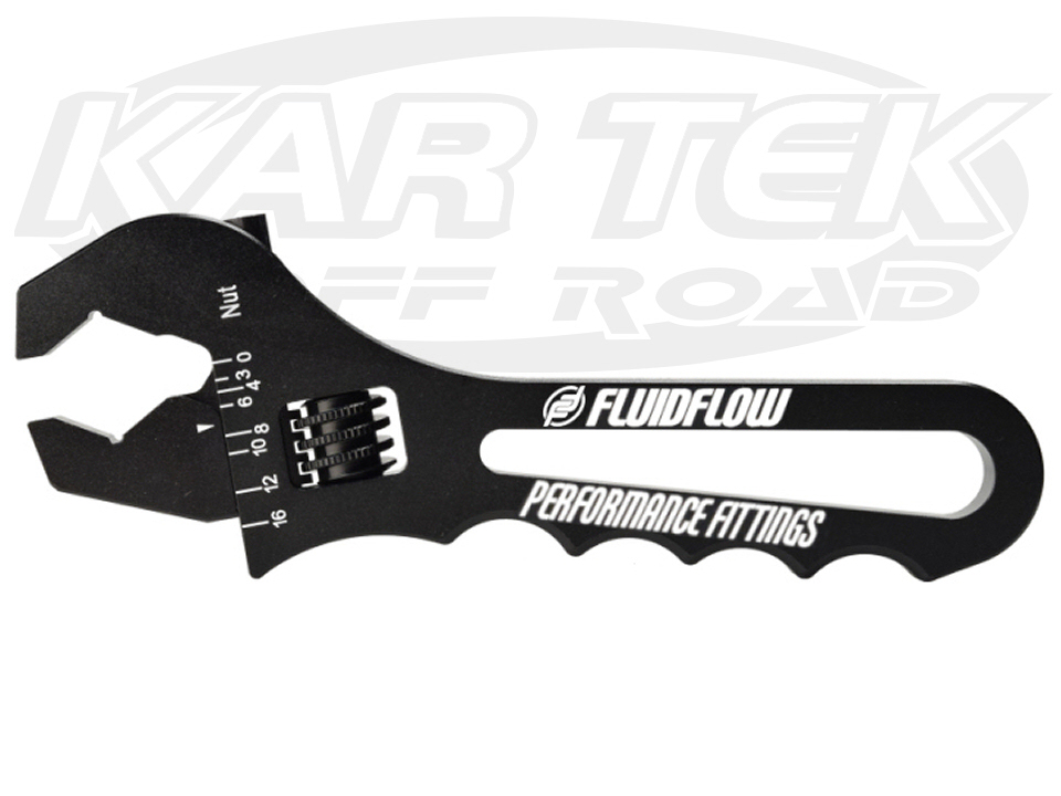 FluidFlow Performance Fittings Aluminum AN Fitting Flare Nut Style