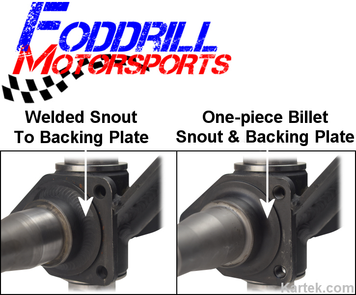 foddrill motorsports billet one piece spindles explained