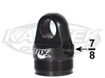 Fox 2.5" Hose Remote Reservoir Shock Body Cap With 7/8" ORB Port Uses 5/8" Uniball